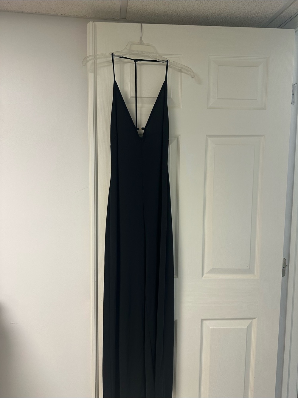 Women's Victoria Secret Black V-Neck Slip jumpsuit